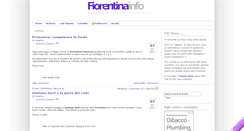 Desktop Screenshot of fiorentina.info